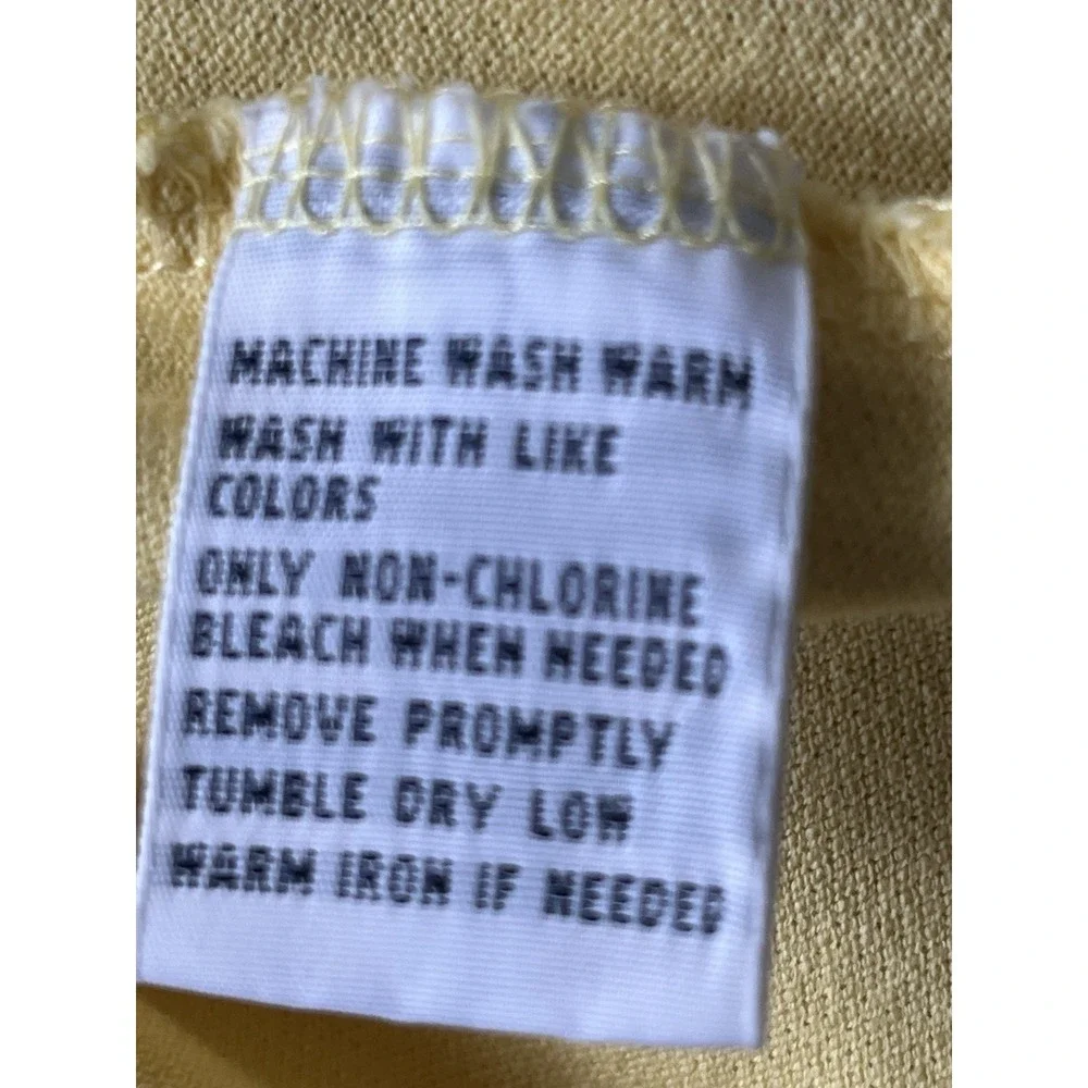 Polo Golf Ralph Lauren‎ Polo Shirt Mens L Yellow Pony Logo Short Sleeve Pro Fit
